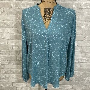 Lush Warren Long Sleeve Blouse
